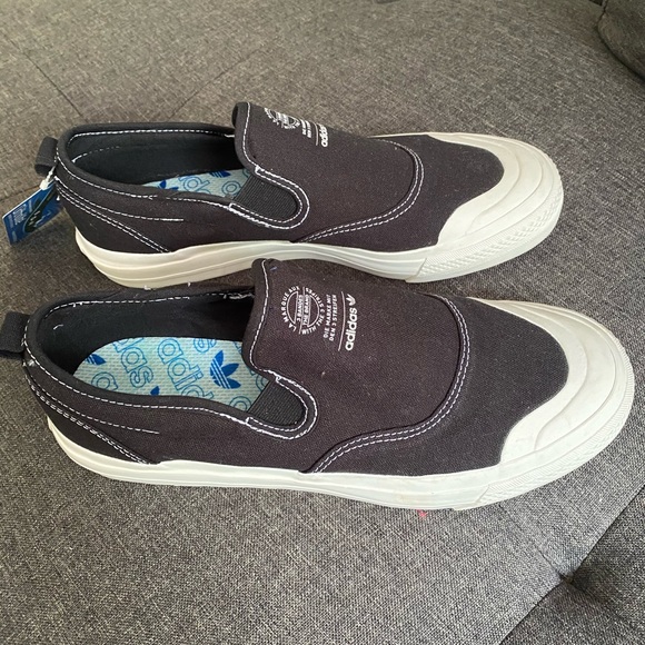 adidas nizza slip on mens